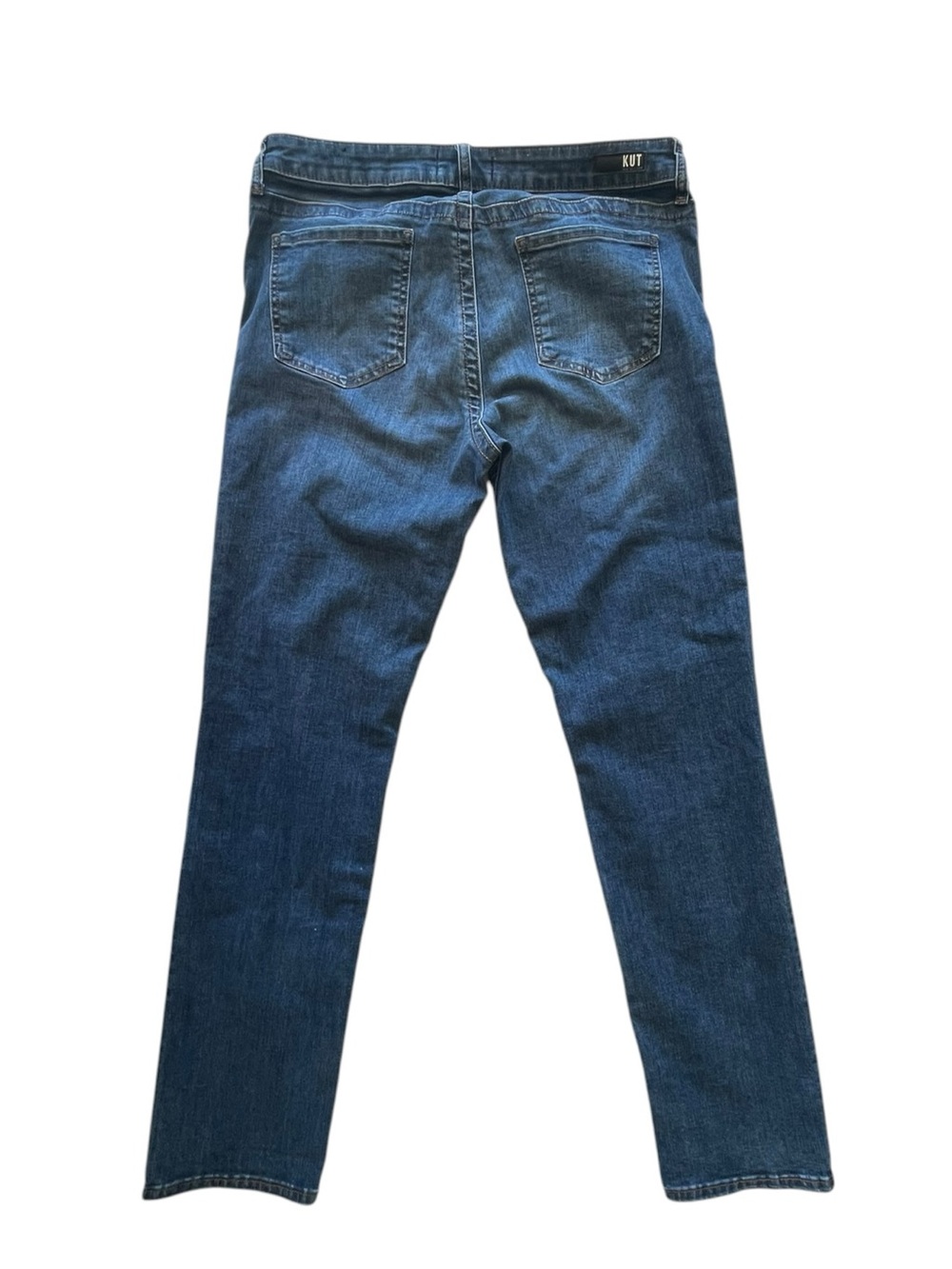 Kut from the Kloth Women's Straight Leg Jeans in Wash Blue - Picture 10 of 10